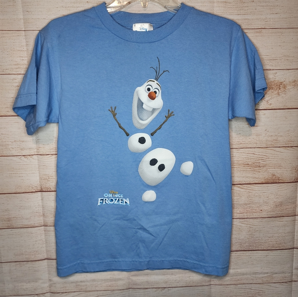 Disney Frozen Olaf Blue Kids T-Shirt